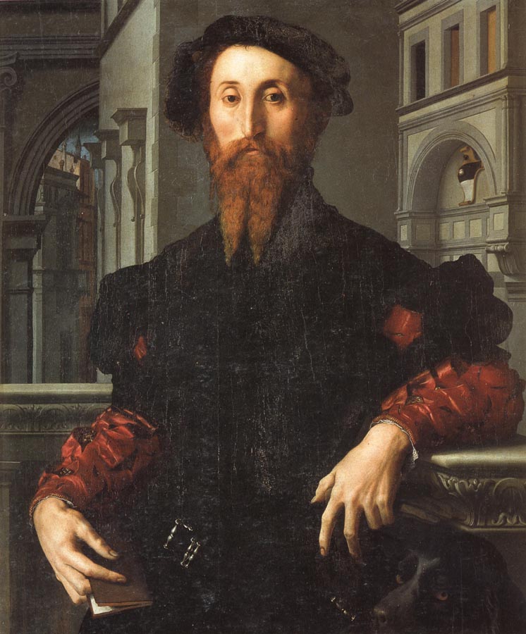 Agnolo Bronzino Portrait of Bartolomeo Panciatichi